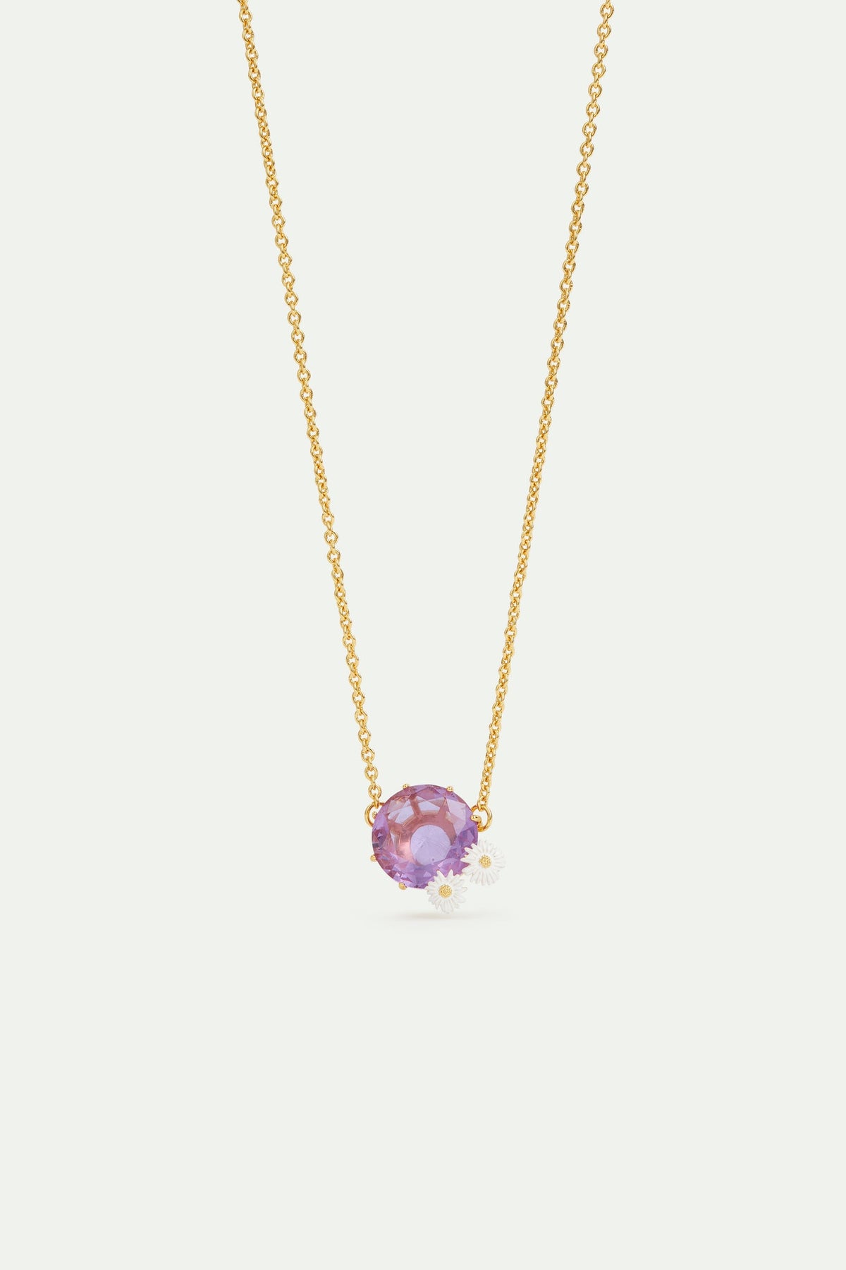 Necklace 38+5cm LA DIAMANTINE Marguerite — front view