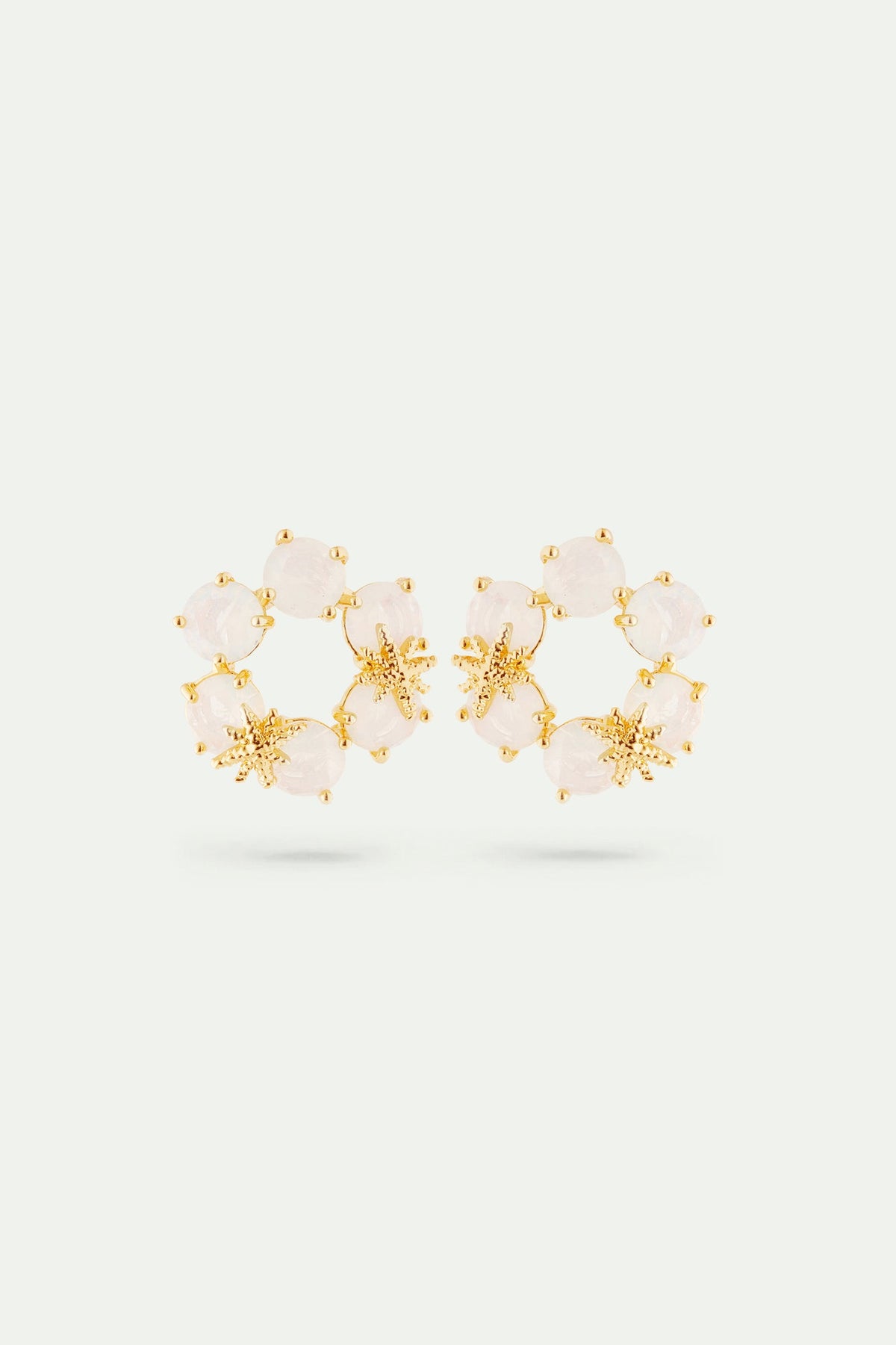 Clip Earrings LA DIAMANTINE Etoilée — front view