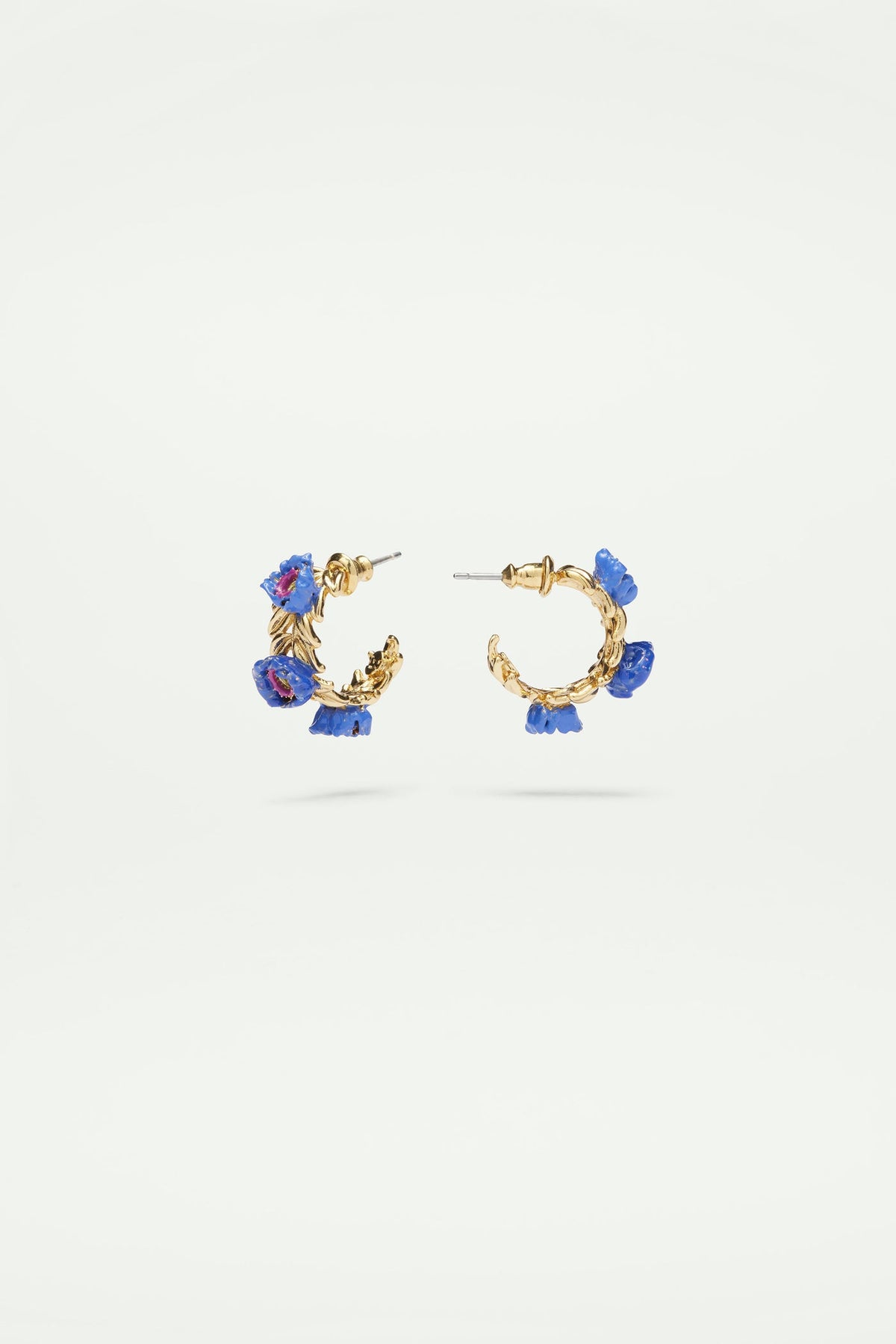 Post Earrings FLEURS IMAGINAIRES — detail view