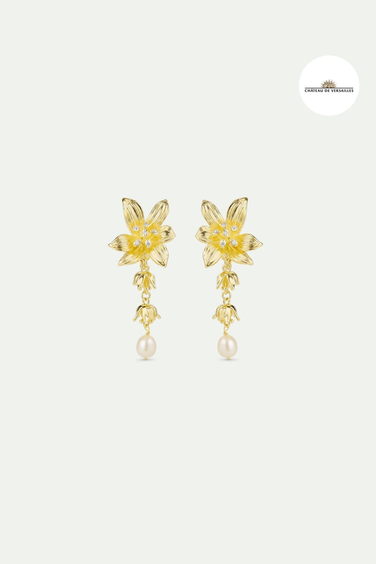 Clip Earrings PETIT TRIANON — front view