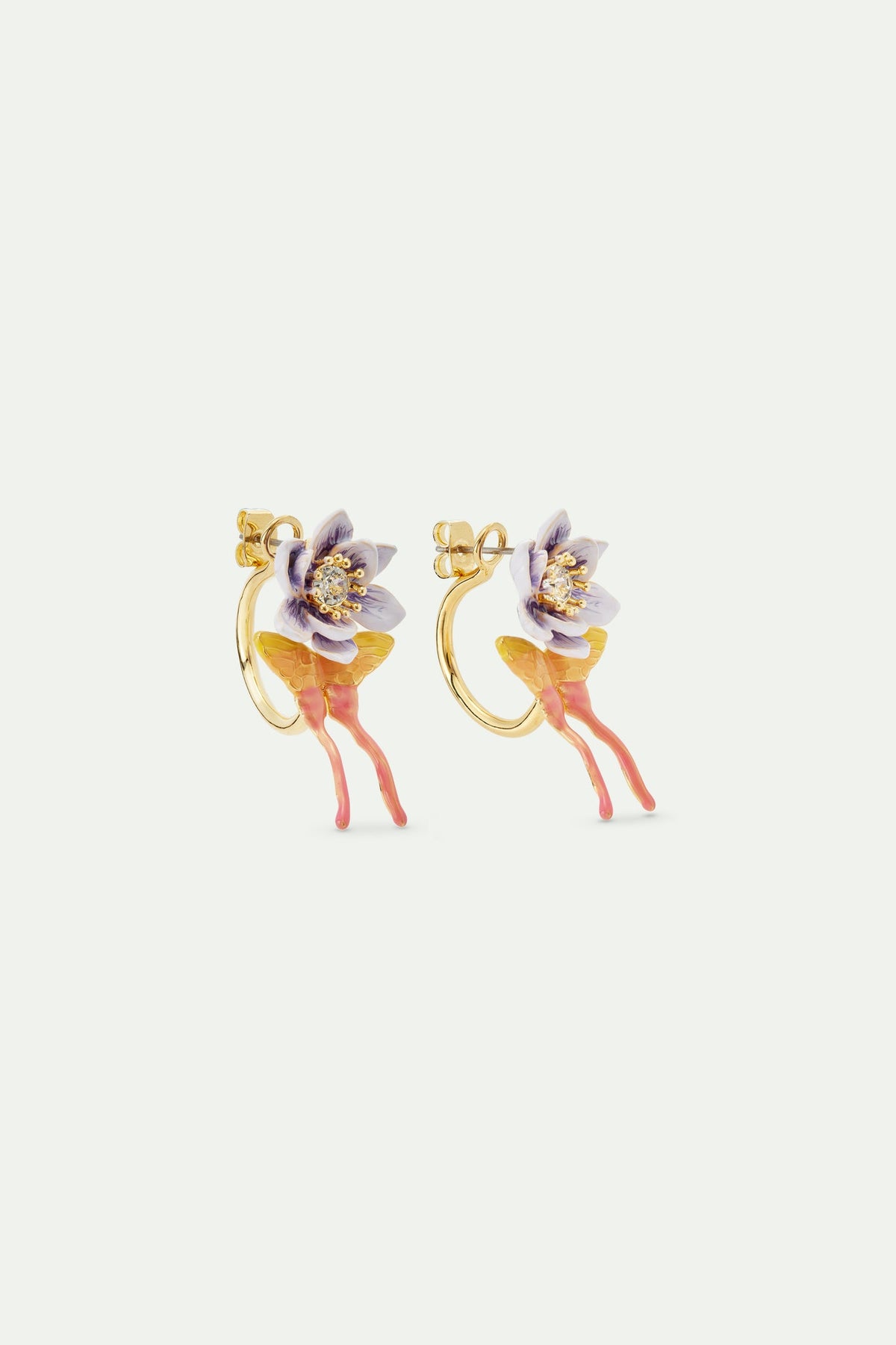 Post Earrings FANTASMAGNOLIA — detail view