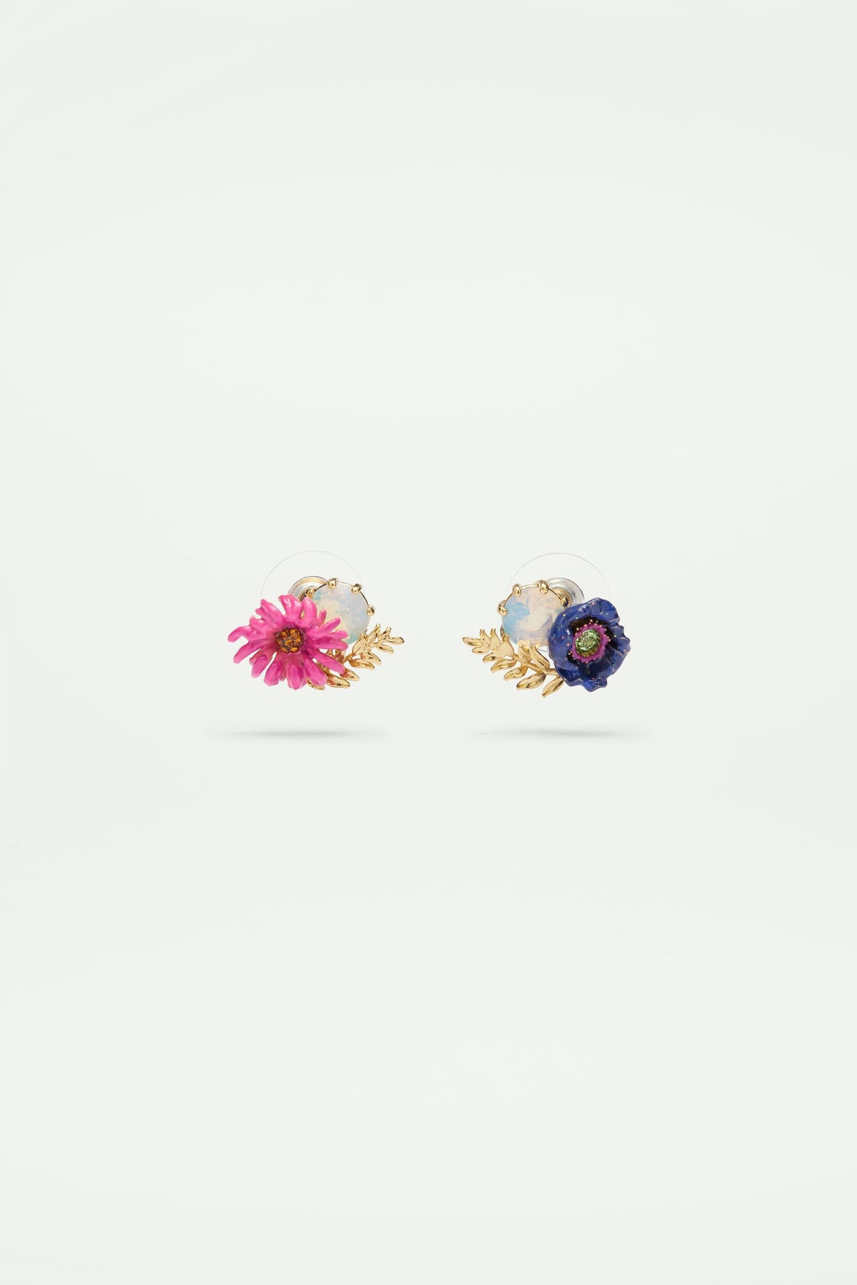 Post Earrings FLEURS IMAGINAIRES — front view
