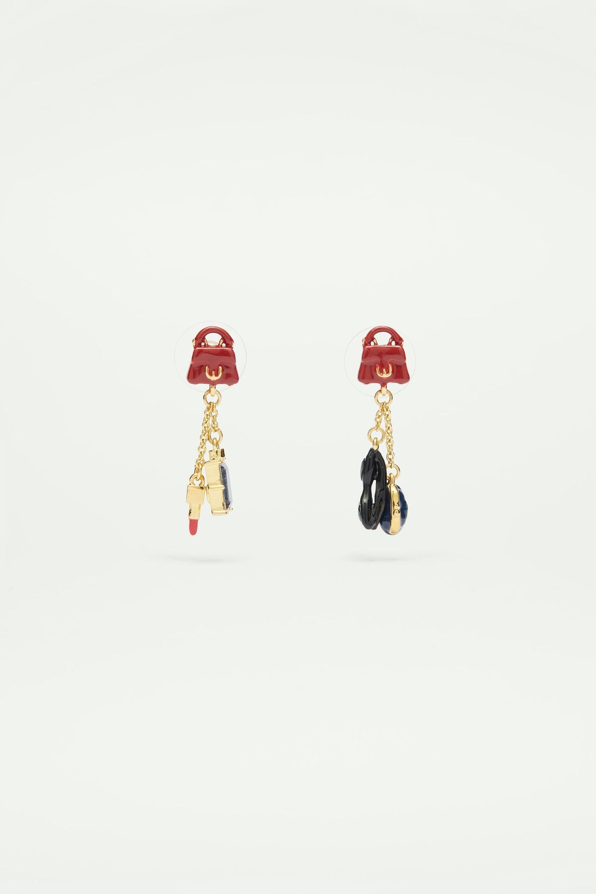 Clip Earrings SOUVENIRS DE PARIS — front view