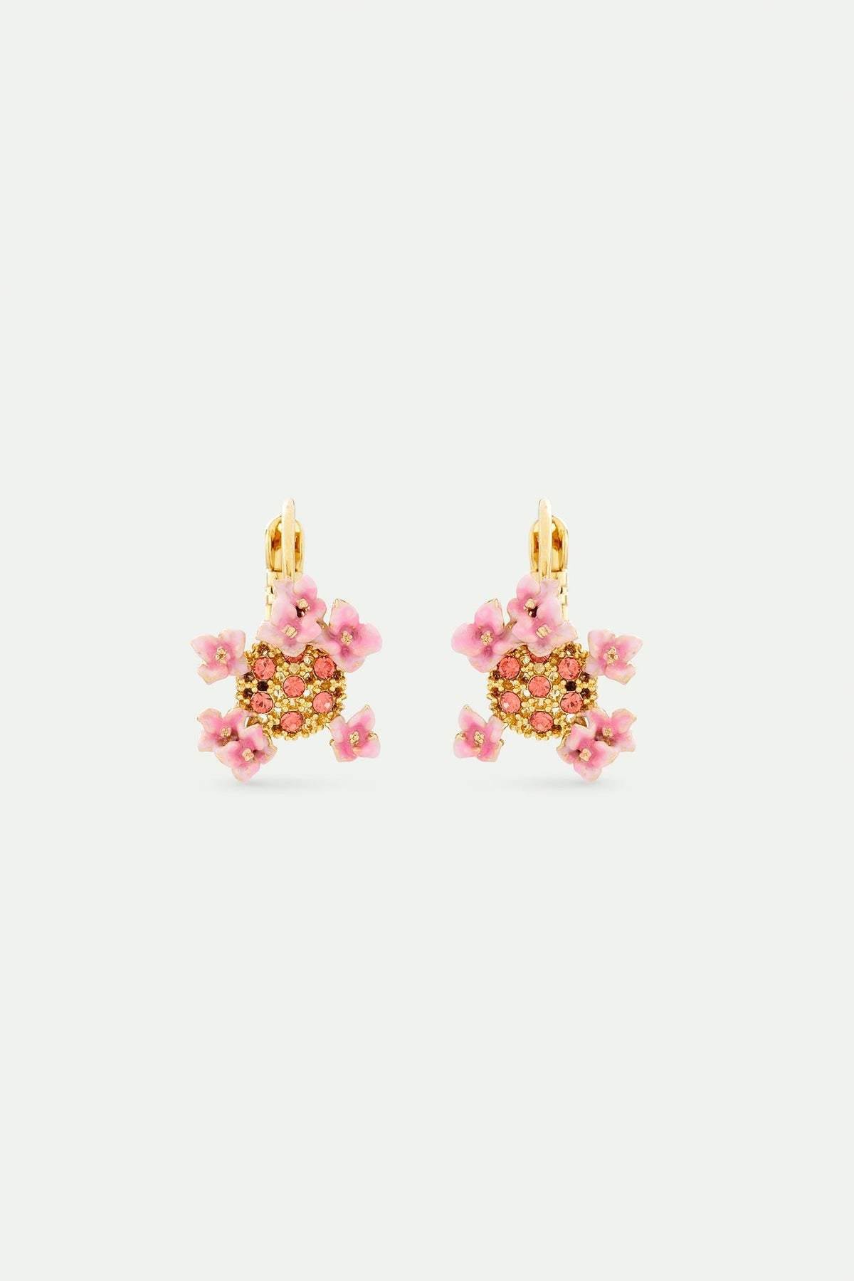 Sleeper Earrings JARDIN D'HORTENSE — front view
