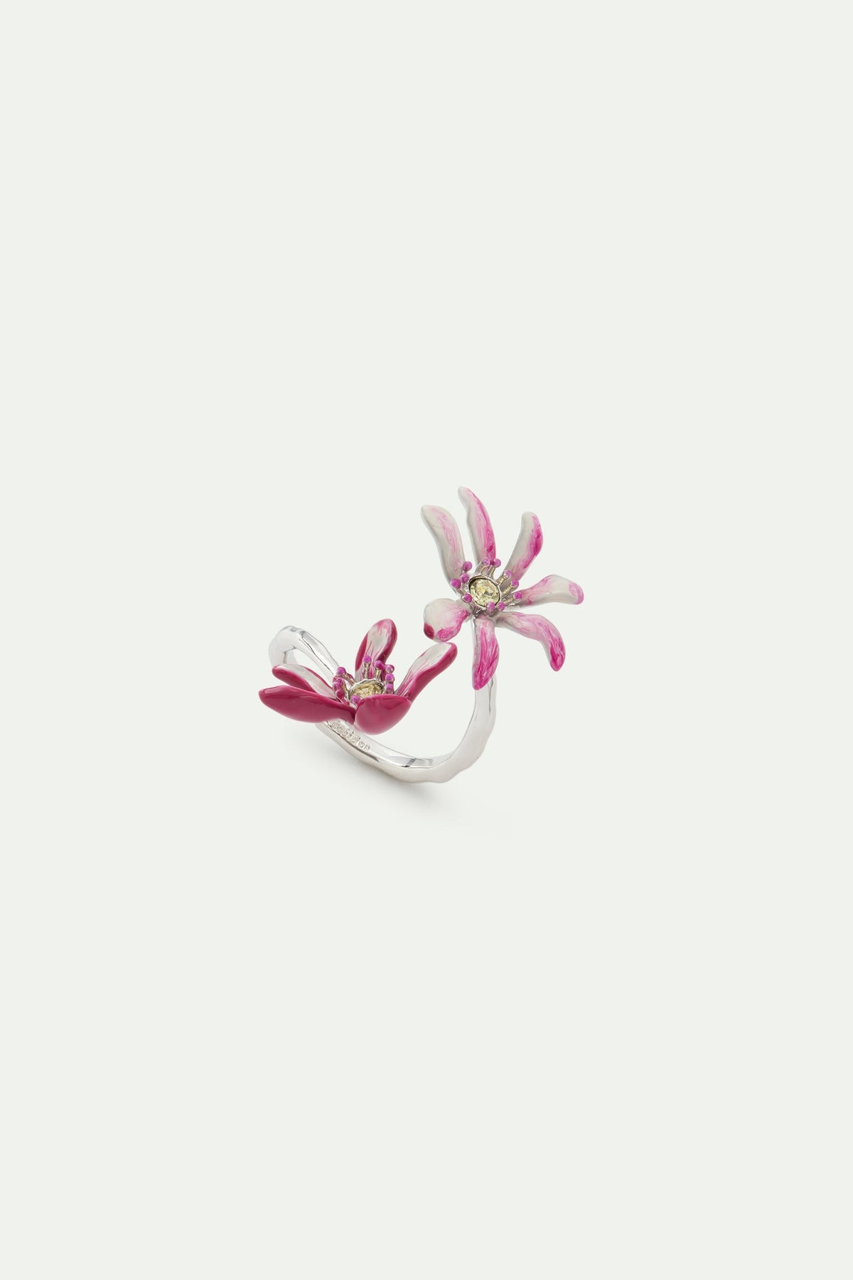 Adjustable Ring FANTASMAGNOLIA — front view