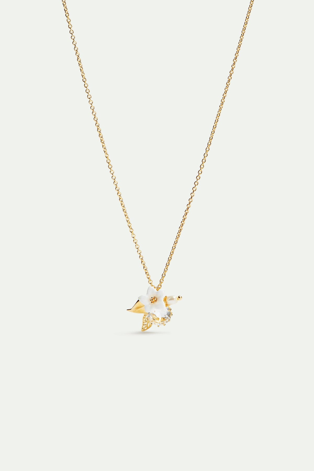 Necklace 40+5cm LA PETITE MESSAGERE — front view