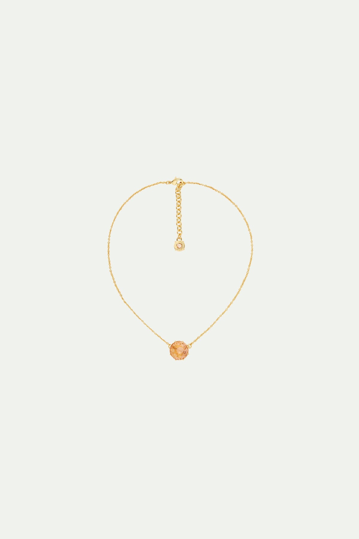 Necklace 38+5cm LA DIAMANTINE Fleurs des Poètes — detail view