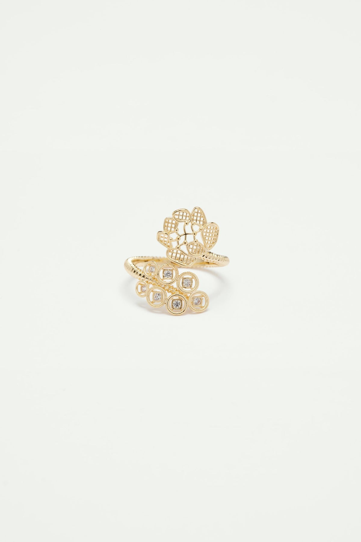 Adjustable Ring FIL D'OR — detail view