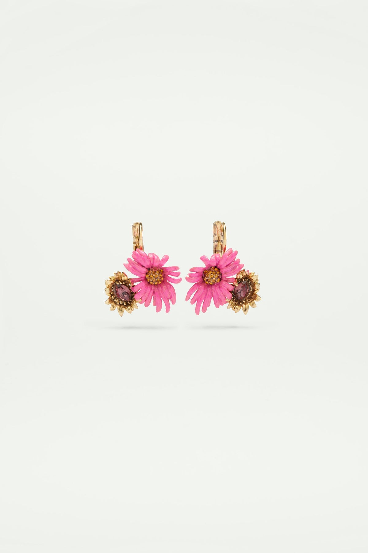 Sleeper Earrings FLEURS IMAGINAIRES — front view