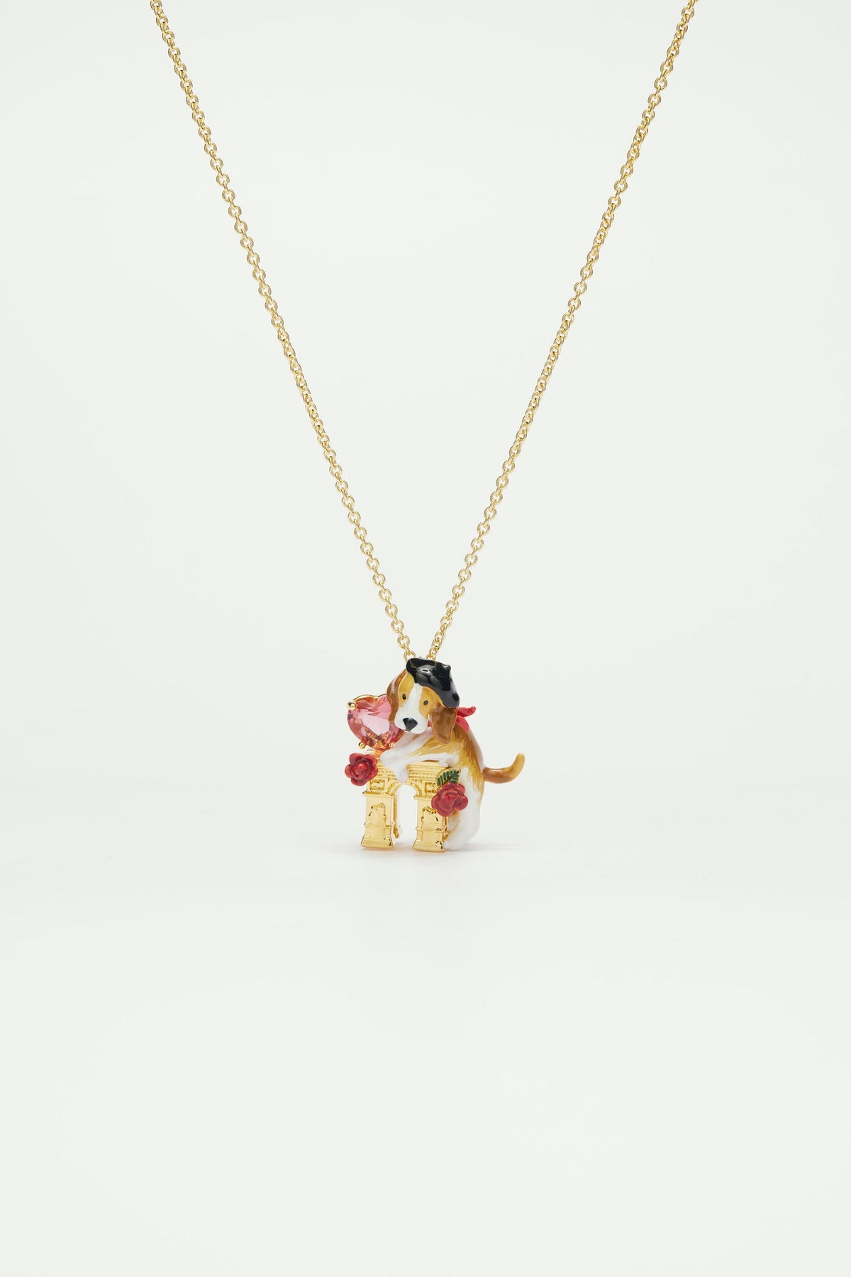 Necklace 40+5cm SOUVENIRS DE PARIS — front view